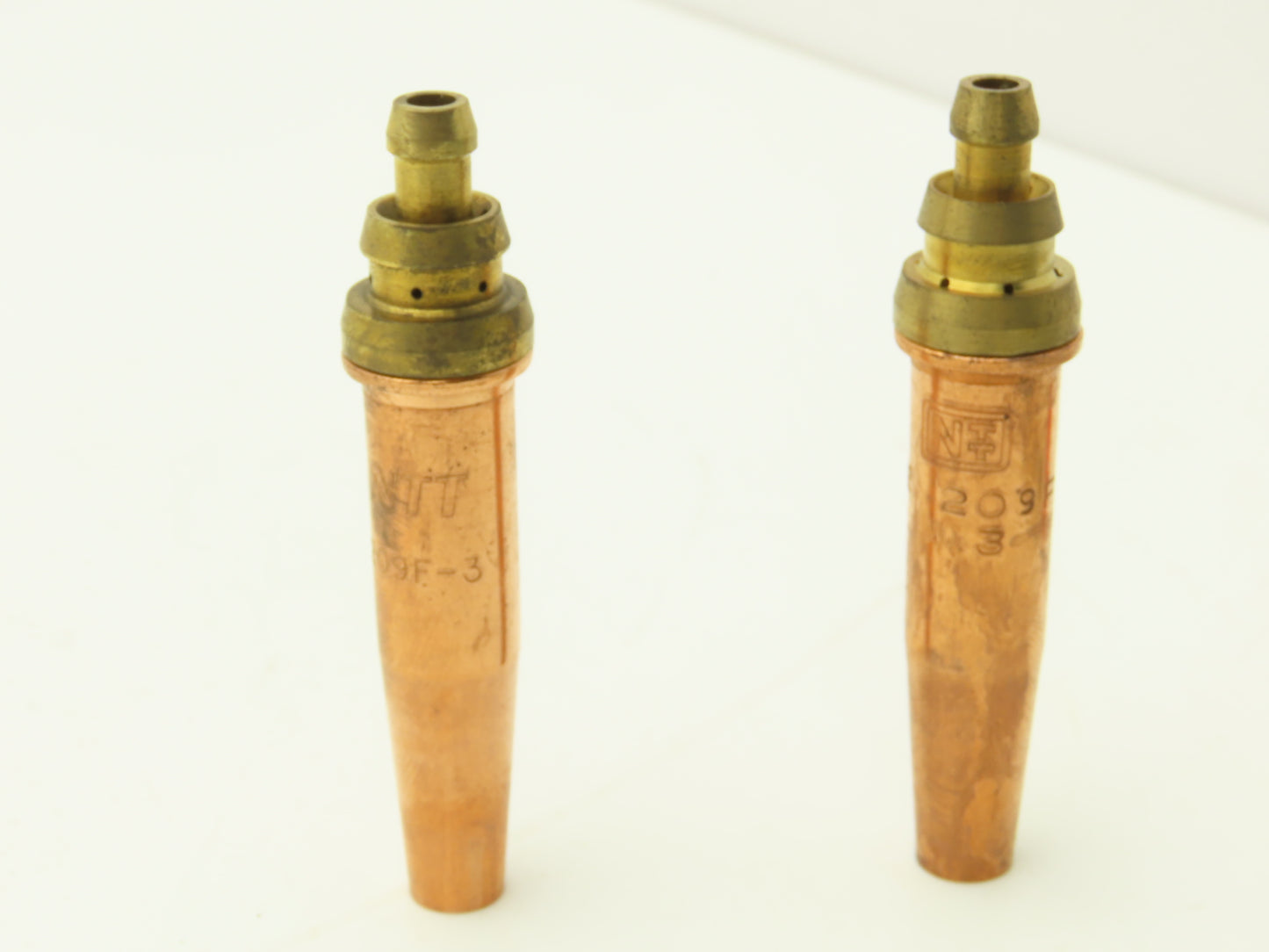 Airco 209F-3 Torch Cutting Tip 2 Piece Size 3 Lot of 7