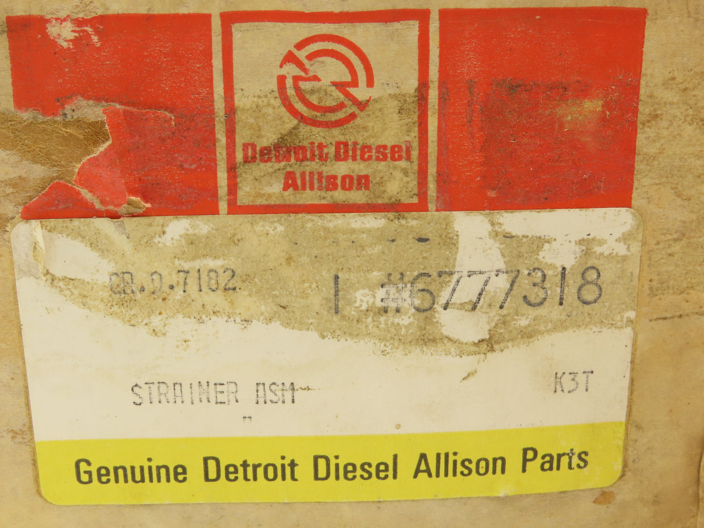 Detroit Allison 6777318 Strainer Cage 4730 00 080 6924 Cage 38518