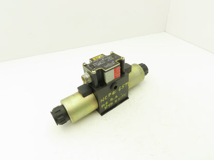 Parker D3W4CNYCS456 30 Hydraulic Directional Control Solenoid Valve 120VAC .30A