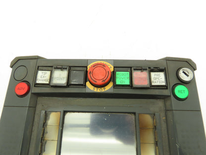 Idec HG2R-SS62BH-MK1260 Robot Teach Pendant Display With E-Stop & Cord *Photos
