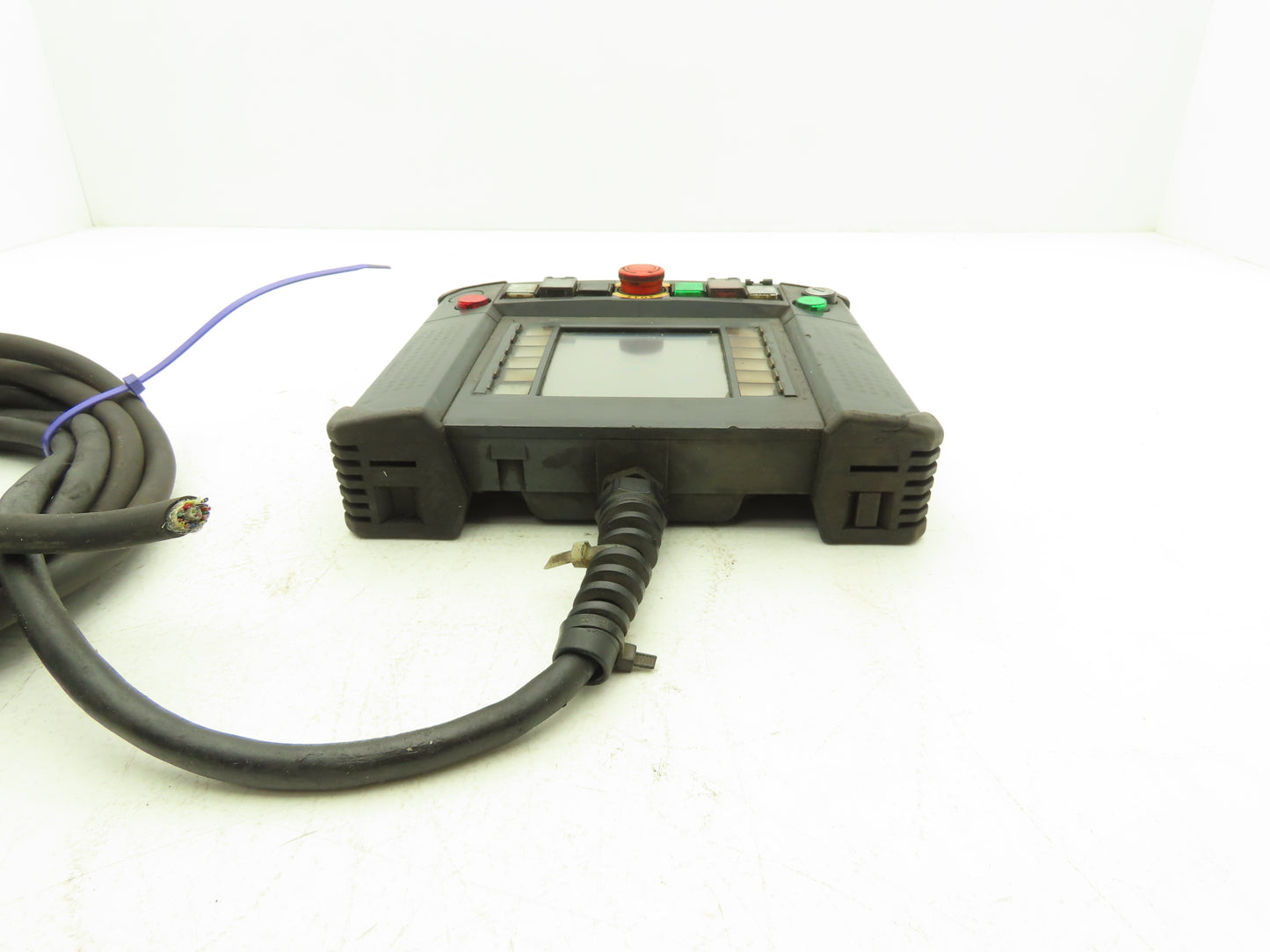 Idec HG2R-SS62BH-MK1260 Robot Teach Pendant Display With E-Stop & Cord *Photos