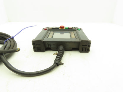Idec HG2R-SS62BH-MK1260 Robot Teach Pendant Display With E-Stop & Cord *Photos