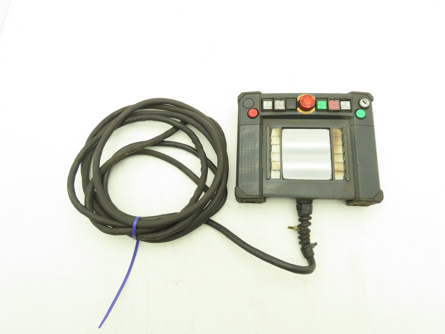 Idec HG2R-SS62BH-MK1260 Robot Teach Pendant Display With E-Stop & Cord *Photos