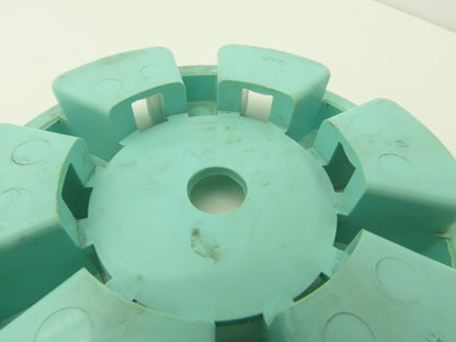 Magnaloy 670 Flexible Coupling Insert Teal Color-Hytrel Material Lot of 2