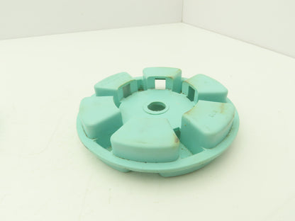 Magnaloy 670 Flexible Coupling Insert Teal Color-Hytrel Material Lot of 2