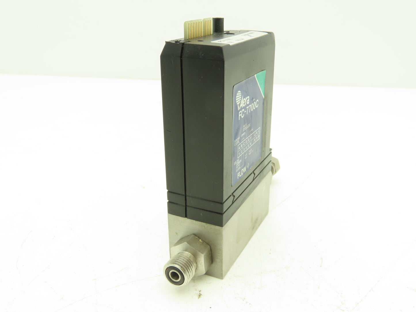 Aera FC-7700C Mass Flow Controller 20 SCCM Stainless Steel Gas FC7700C