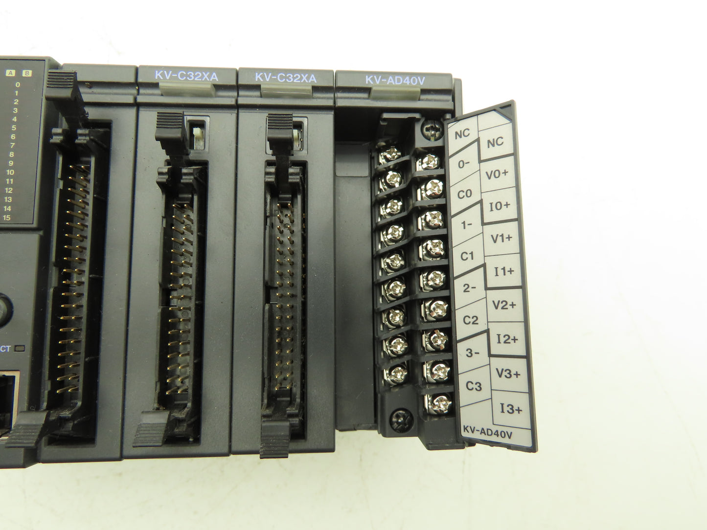 Keyence KV-5000 CPU Realtime Logic Controller w/ 2 Input & 1 Analog Input Module