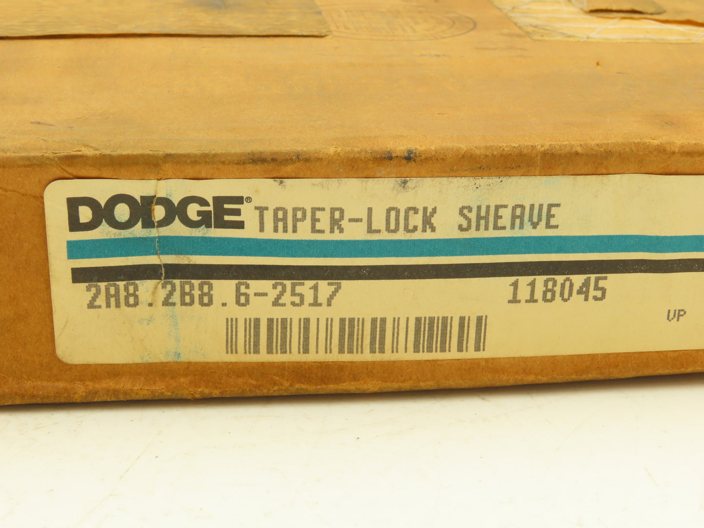 Dodge 2A8.2 B8.6-2517 2-Groove A,B-Belt Pulley Sheave Use 2517 Bushing 9" OD