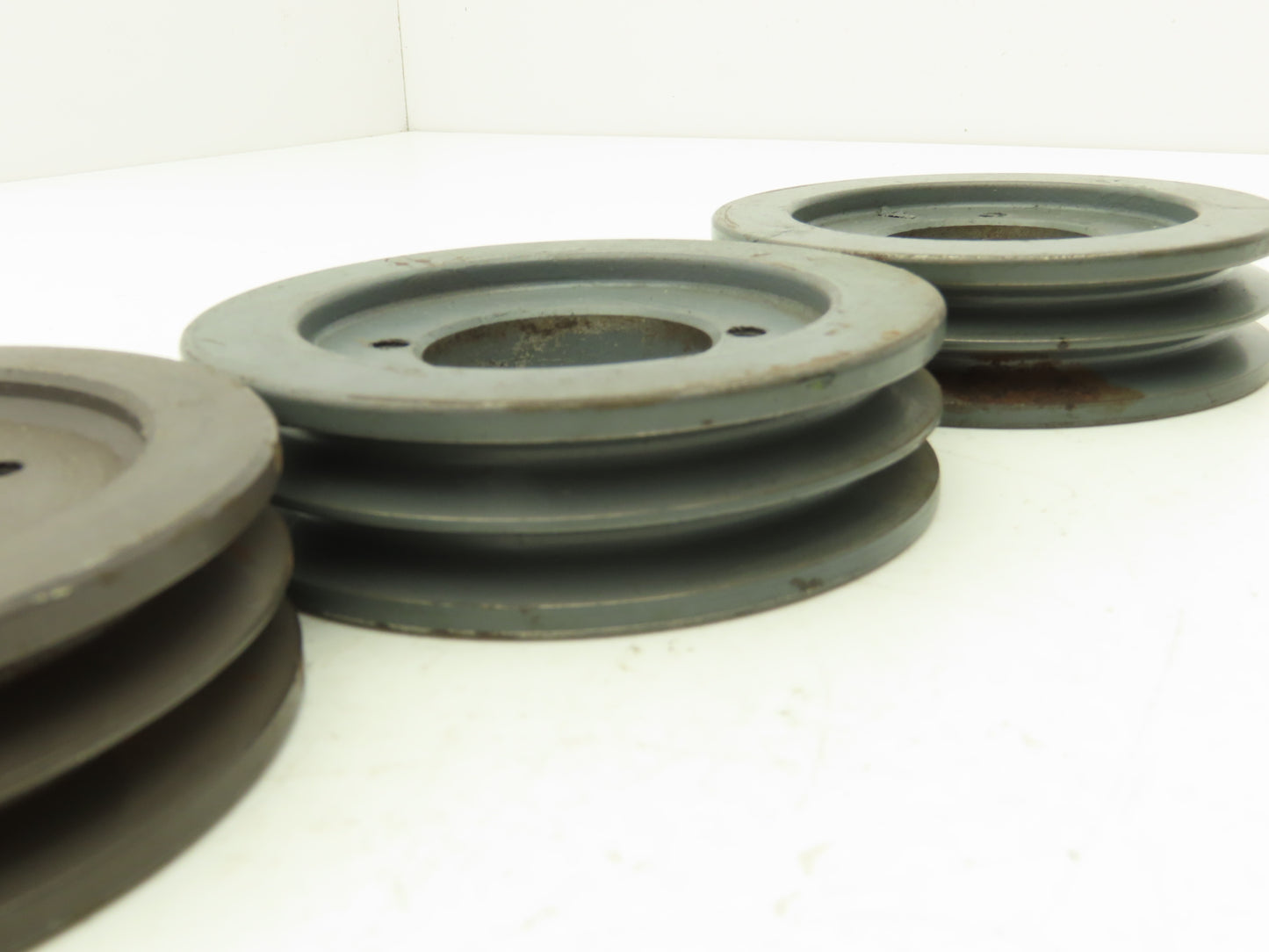 Browning 2H3V41 V Belt Pulley 3V Belt Section 2 Groove Use H Bushing Lot of 3