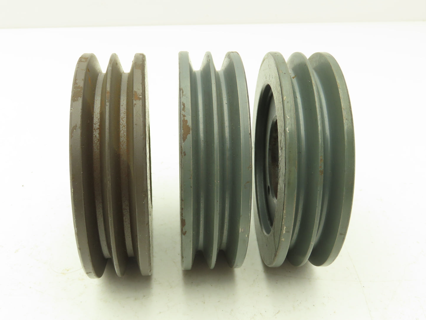 Browning 2H3V41 V Belt Pulley 3V Belt Section 2 Groove Use H Bushing Lot of 3
