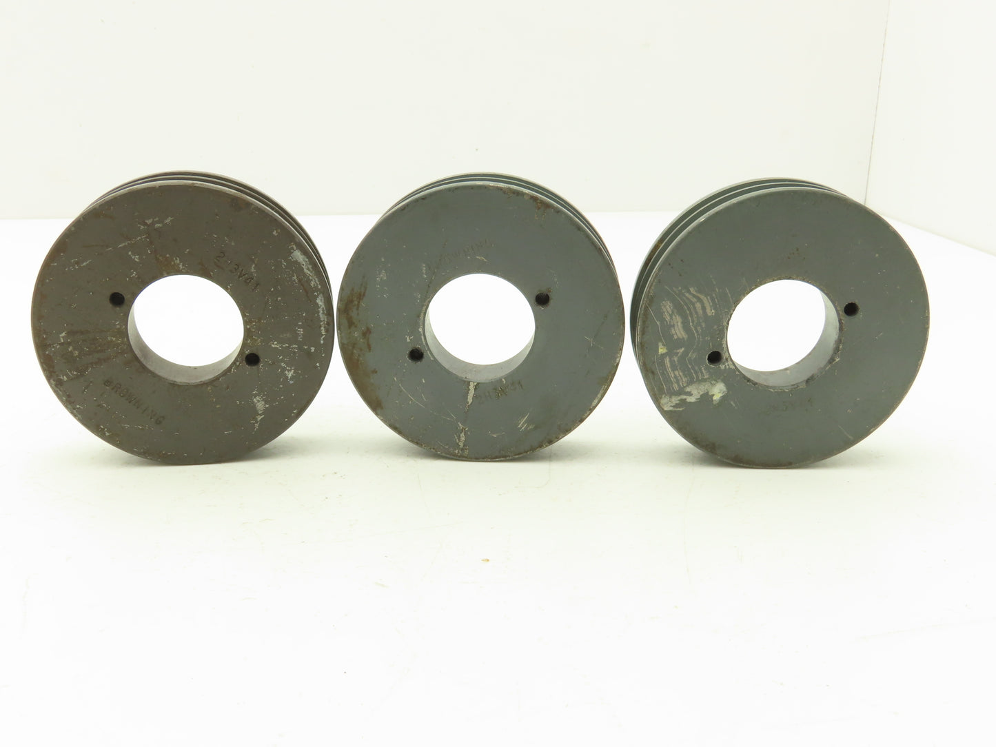 Browning 2H3V41 V Belt Pulley 3V Belt Section 2 Groove Use H Bushing Lot of 3