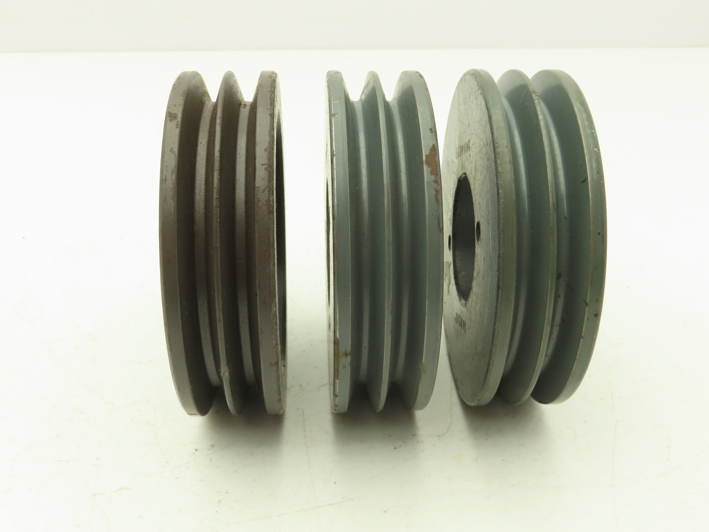 Browning 2H3V41 V Belt Pulley 3V Belt Section 2 Groove Use H Bushing Lot of 3