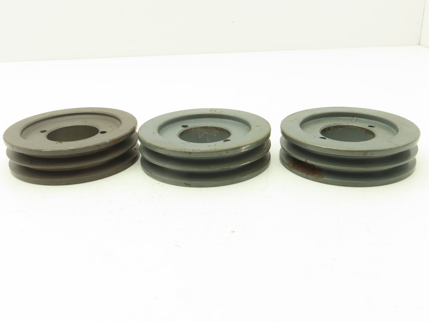 Browning 2H3V41 V Belt Pulley 3V Belt Section 2 Groove Use H Bushing Lot of 3