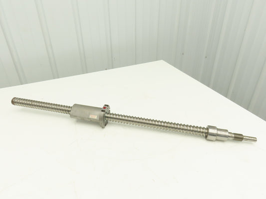 20th Century Machine Ball Screw & Nut Assy 1-1/2" Dia 1/2" Pitch 42" OAL