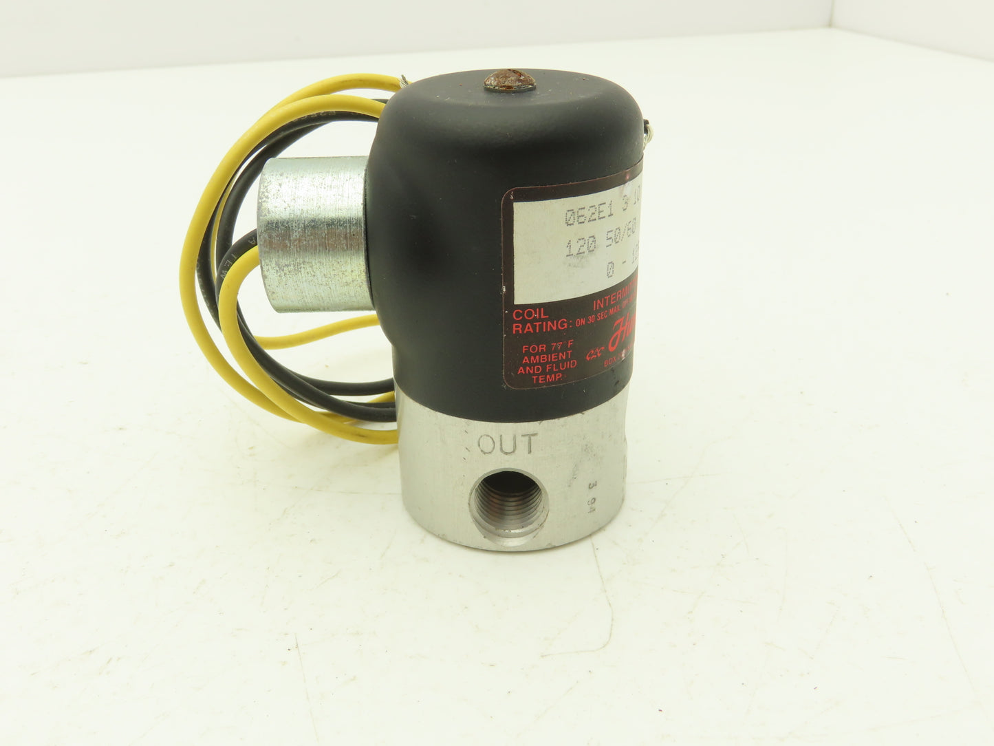Humphrey 062E1-3-10-20-36 Solenoid Valve 0-125psi 1/4" NPT 120V Continuous Coil