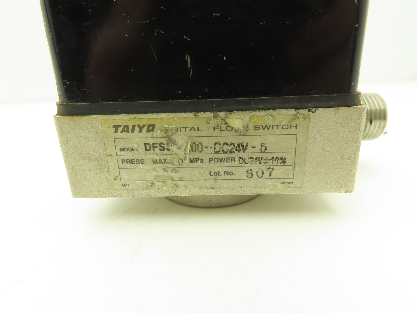 Taiyo DFS3-1200-DC24V-5 Digital Flow Switch 3/8" NPT 1MPa 24VDC