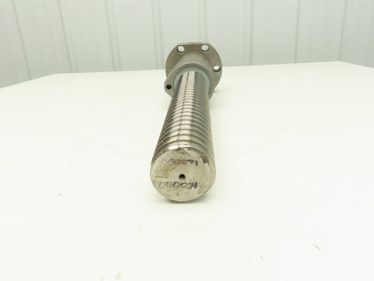 20th Century Machine Ball Screw & Nut Assy 2-1/4" Dia 1/2" Pitch 33.5" OAL