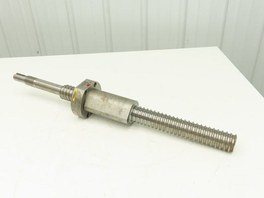 20th Century Machine Ball Screw & Nut Assy 2-1/4" Dia 1/2" Pitch 33.5" OAL