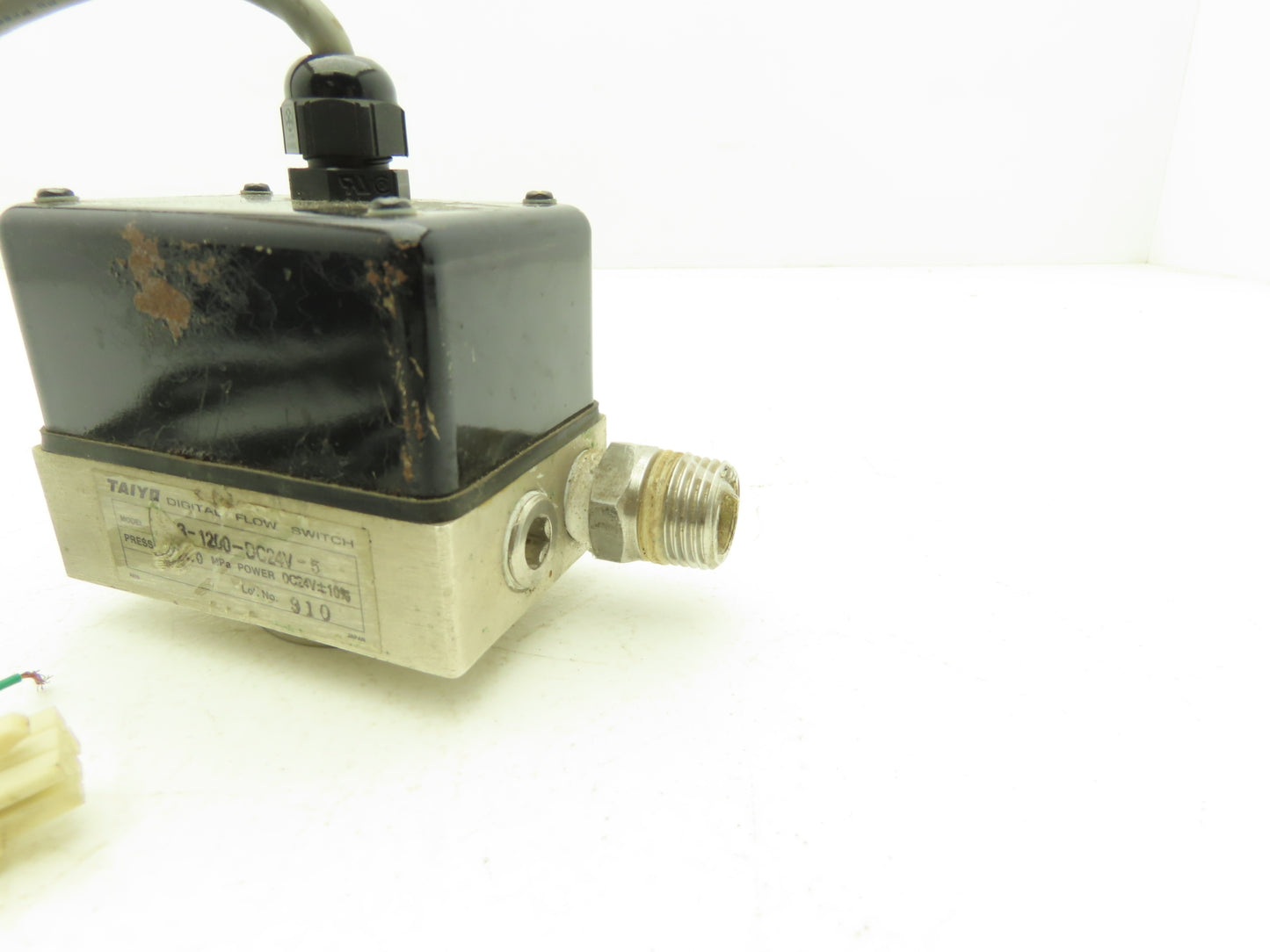 Taiyo DFS3-1200-DC24V-5 Digital Flow Switch 3/8" NPT 1MPa 24VDC *Read