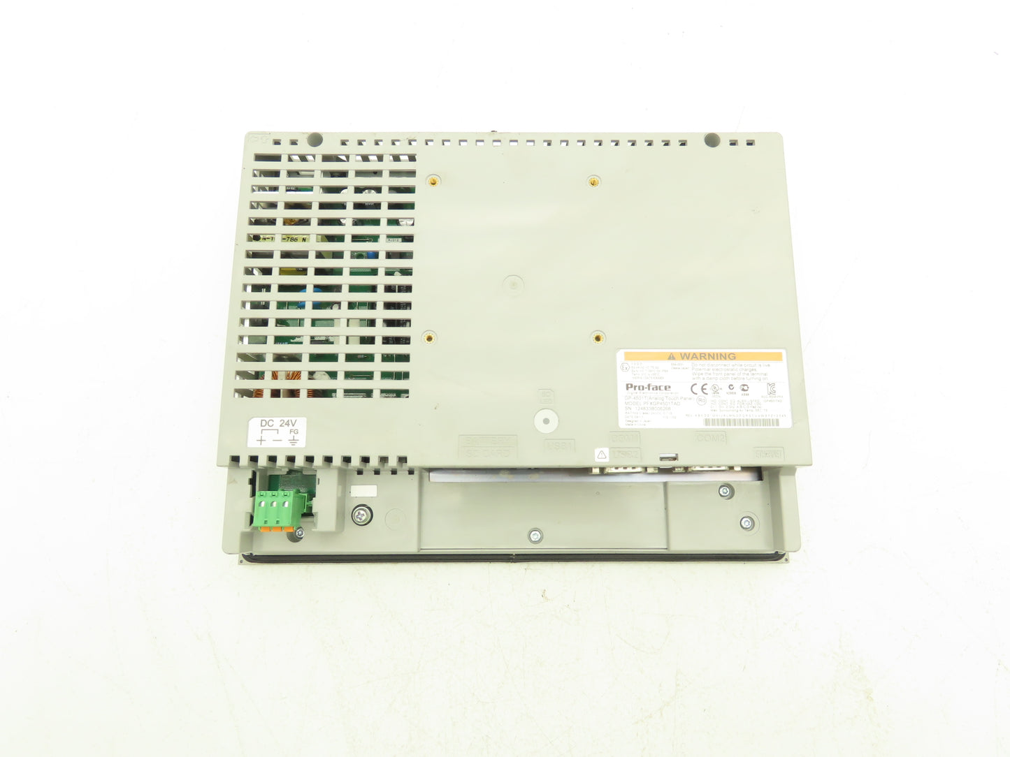 Pro-Face PFXGP4501TAD Analog HMI Operator Display Touch Panel 24V