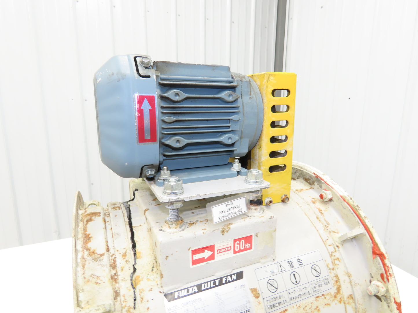 Fulta Electric DBRO3M236 Tube Axial Blower Duct Fan 14" 1000 CFM 220V 3PH