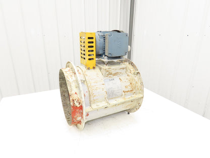 Fulta Electric DBRO3M236 Tube Axial Blower Duct Fan 14" 1000 CFM 220V 3PH