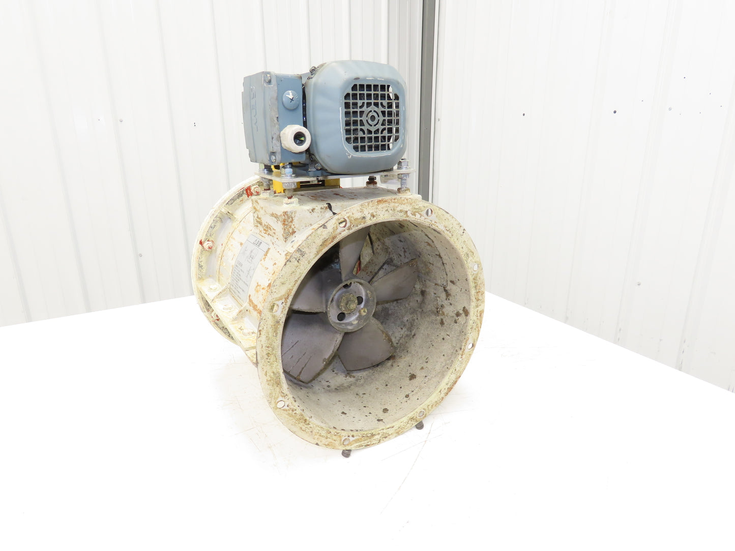 Fulta Electric DBRO3M236 Tube Axial Blower Duct Fan 14" 1000 CFM 220V 3PH