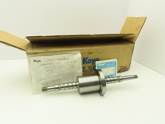 Koyo 2816TF3C3-413 Ball Screw & Nut Assy 28mm Dia 16mm Pitch 413mm OAL