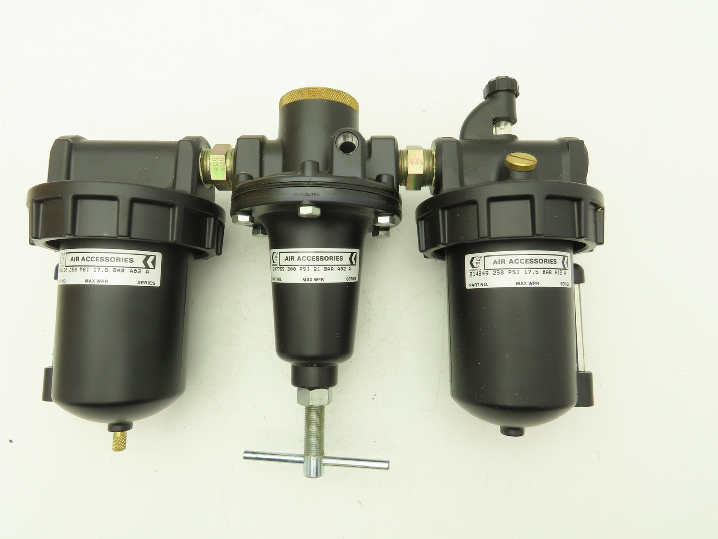 Graco 217073 Air Filter Regulator Lubricator Assy 3/4"NPT 106150, 207755, 214849