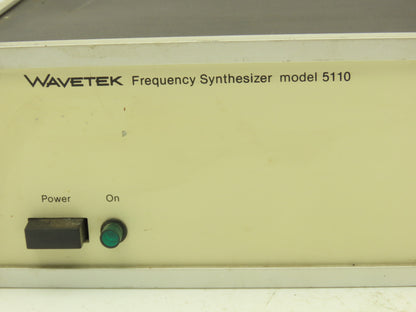 Wavetek 5110-01 Frequency Synthesizer 50 Ohm Output