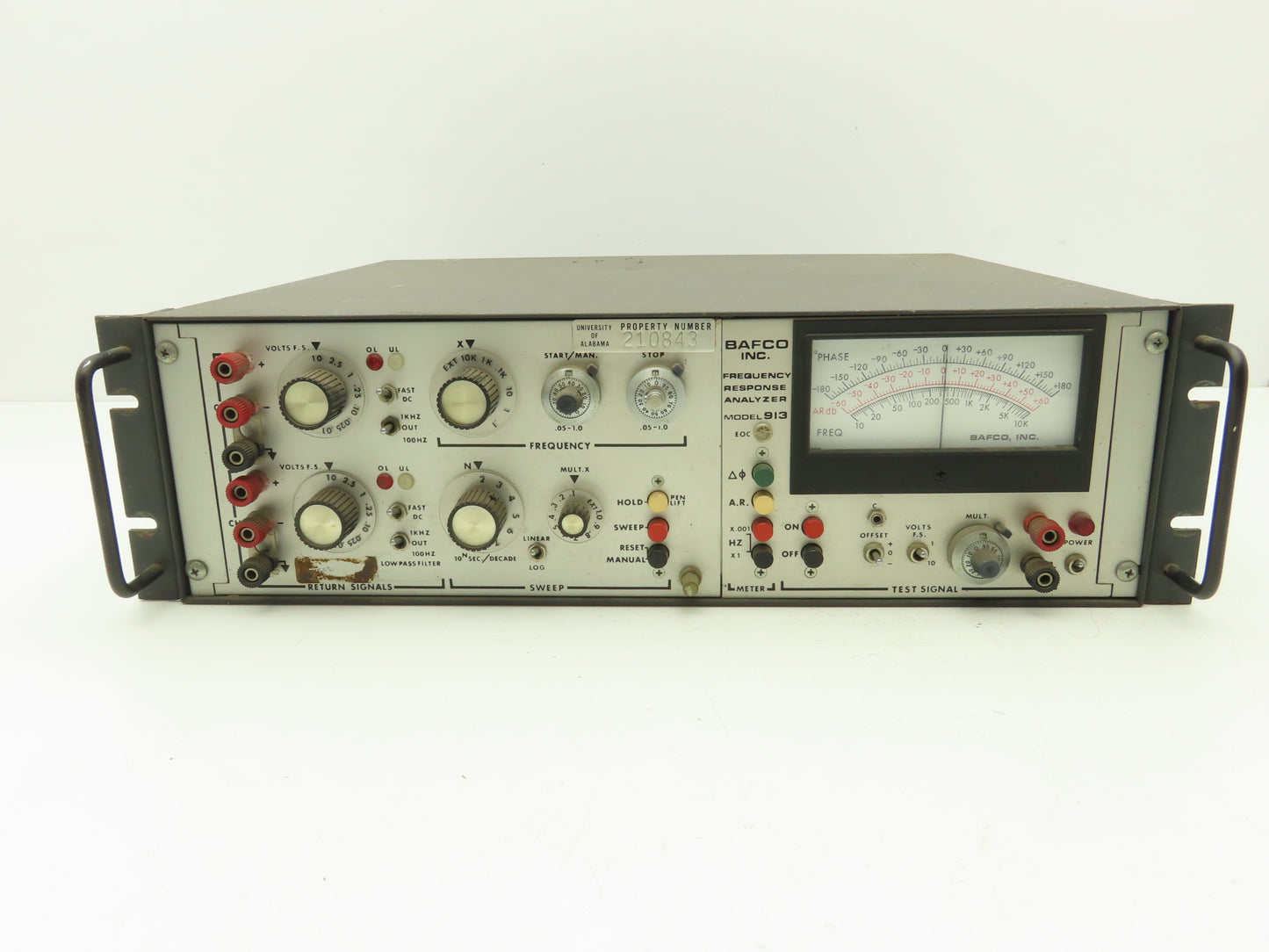 Bafco 913 Frequency Response Analyzer Vintage Analog