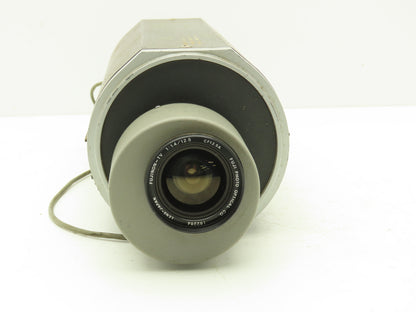Motorola Mocam Vintage Surveillance Camera with Fujinon Lens CF12.5A-SND-M