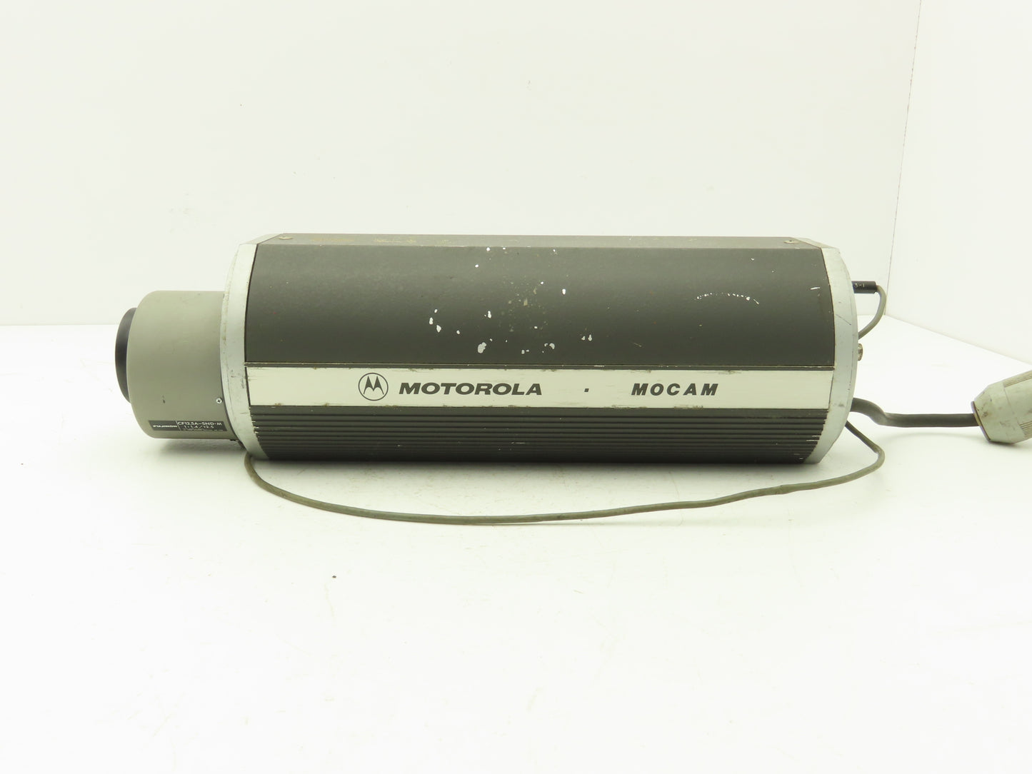 Motorola Mocam Vintage Surveillance Camera with Fujinon Lens CF12.5A-SND-M
