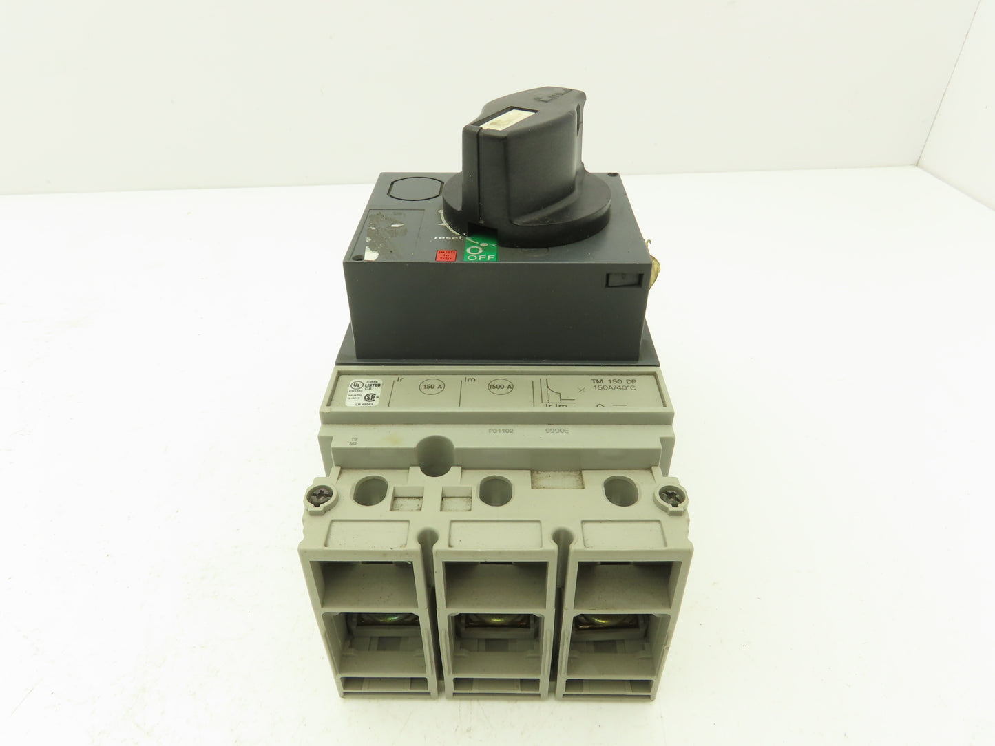 Schneider Electric TM150DP Circuit Breaker 150A 3-Pole 480V 3PH Rotary Knob
