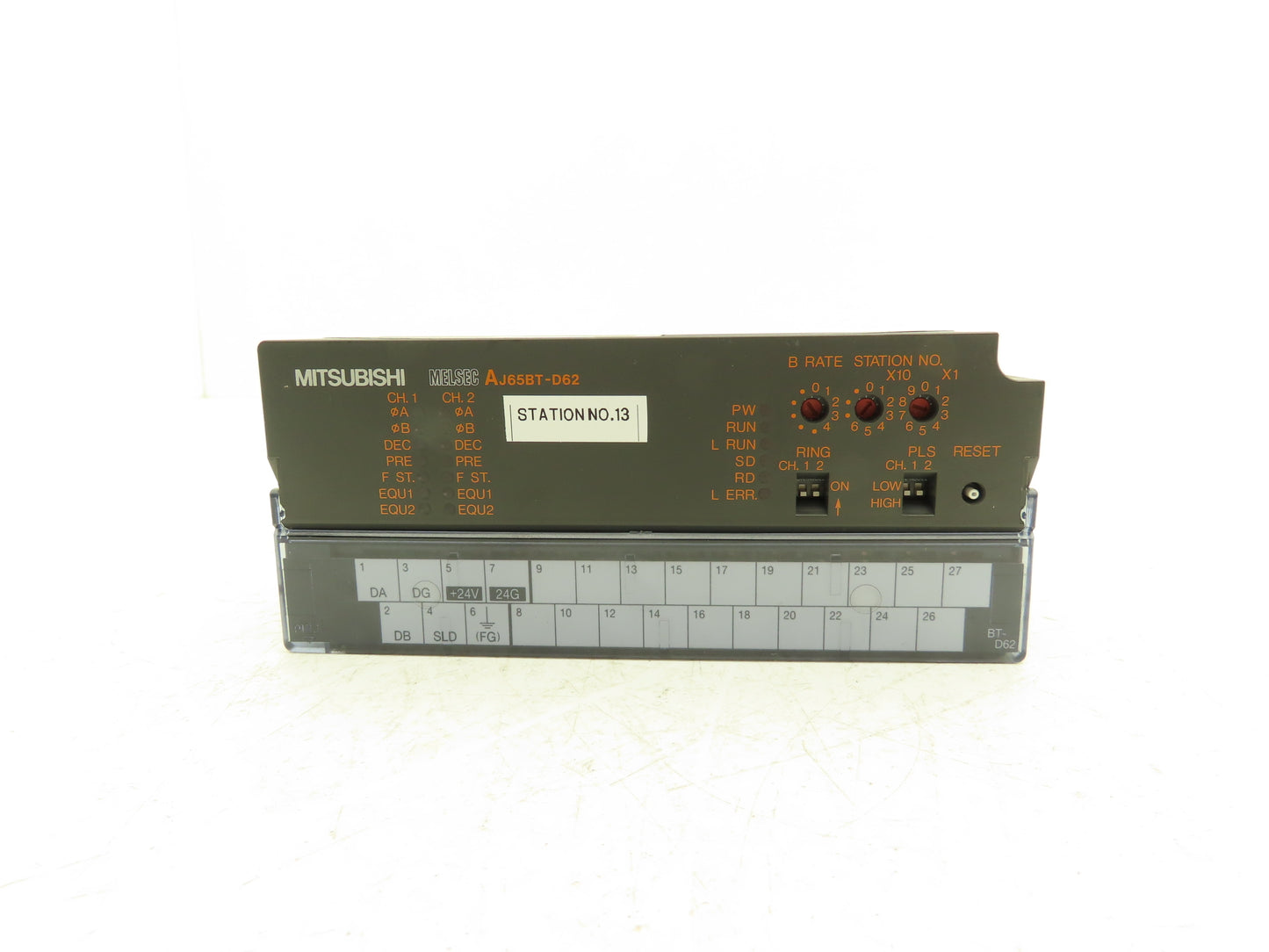 Mitsubishi Electric AJ65BT-D62 High Speed Counting Unit MELSEC-A Series 24VDC