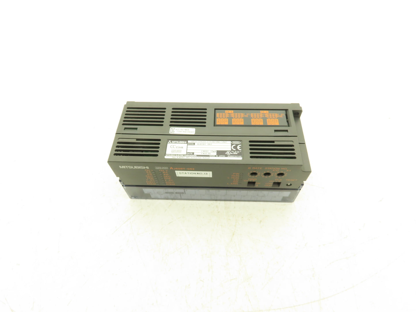 Mitsubishi Electric AJ65BT-D62 High Speed Counting Unit MELSEC-A Series 24VDC