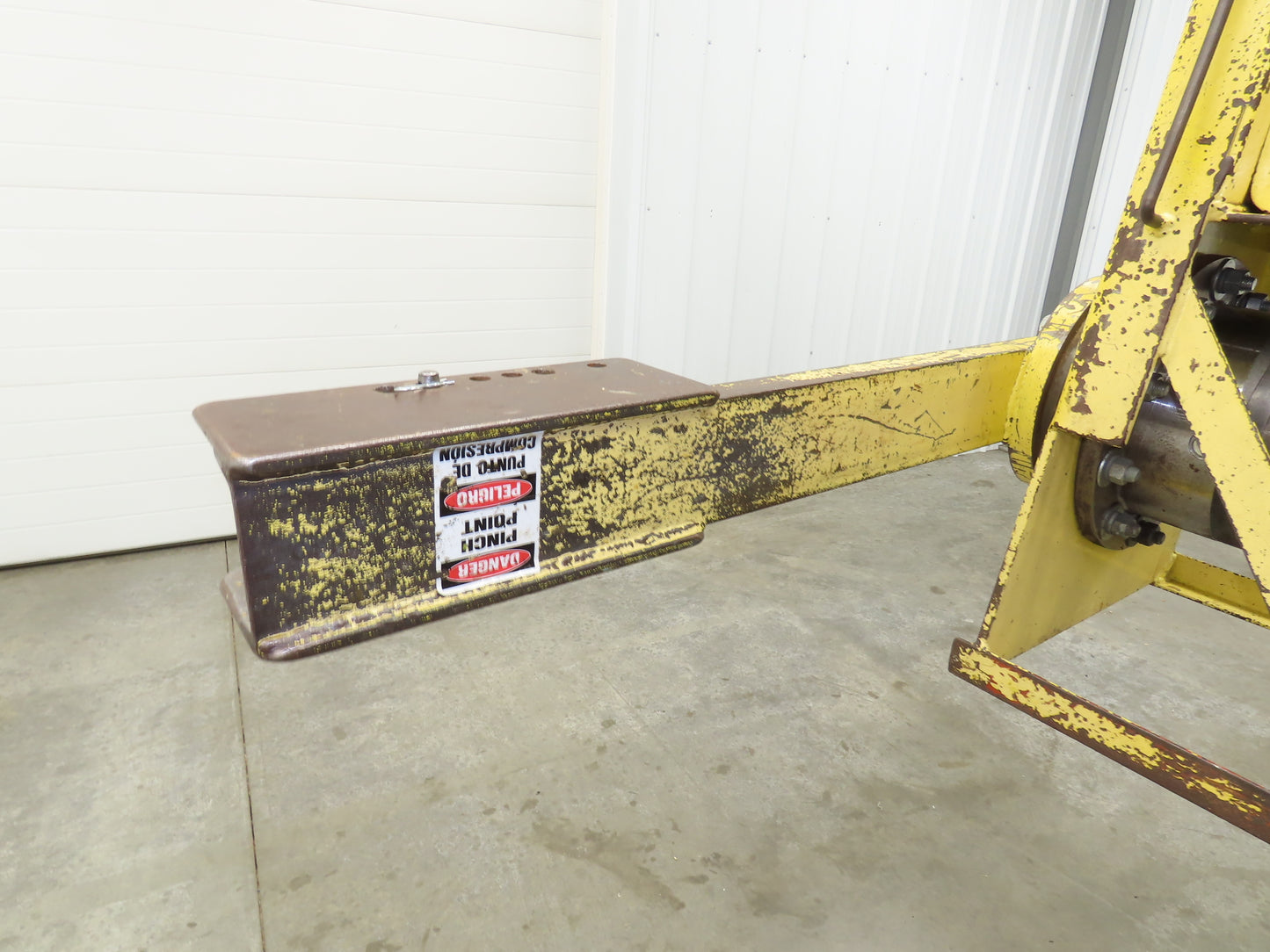 Hoosier Crane Frame Chassis Rotator RV Trailer Hydraulic 230/480V 3Ph 2000lbs