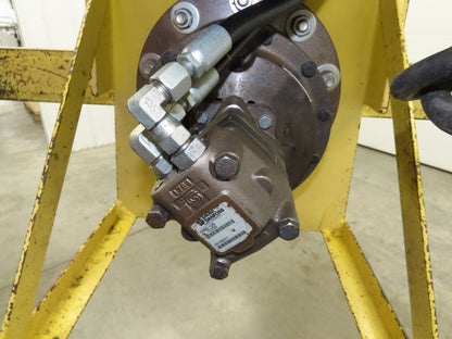 Hoosier Crane Frame Chassis Rotator RV Trailer Hydraulic 230/480V 3Ph 2000lbs