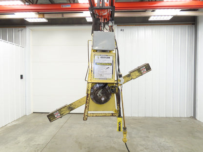 Hoosier Crane Frame Chassis Rotator RV Trailer Hydraulic 230/480V 3Ph 2000lbs