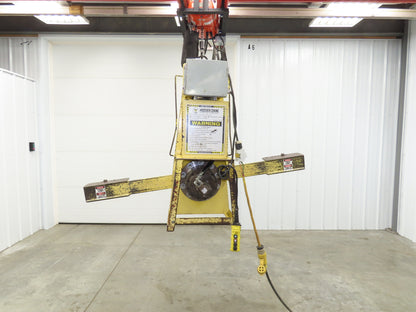 Hoosier Crane Frame Chassis Rotator RV Trailer Hydraulic 230/480V 3Ph 2000lbs