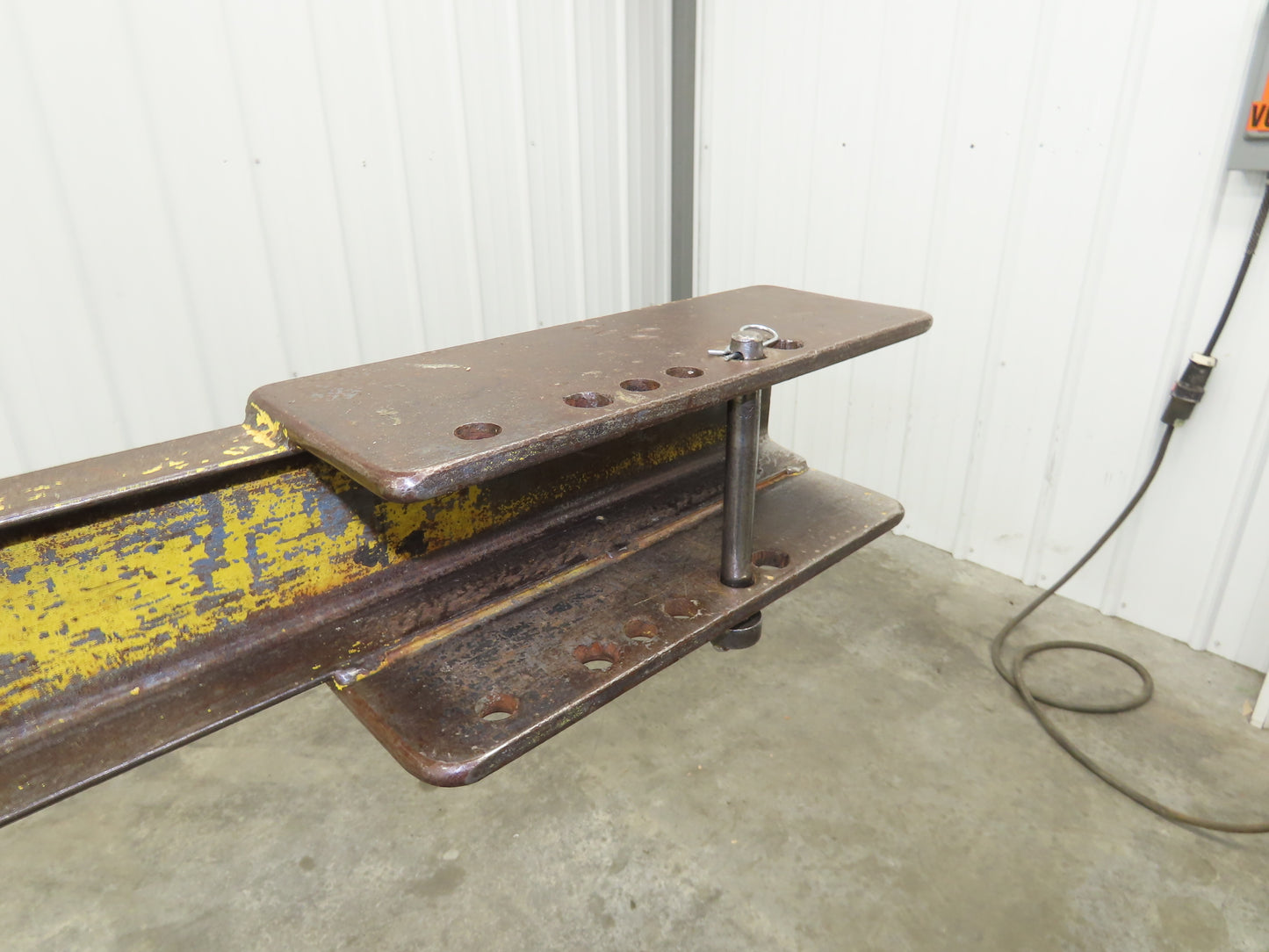 Hoosier Crane Frame Chassis Rotator RV Trailer Hydraulic 230/480V 3Ph 2000lbs