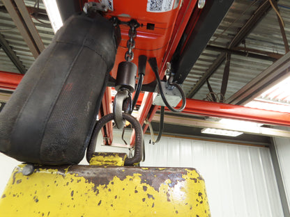 Hoosier Crane Frame Chassis Rotator RV Trailer Hydraulic 230/480V 3Ph 2000lbs