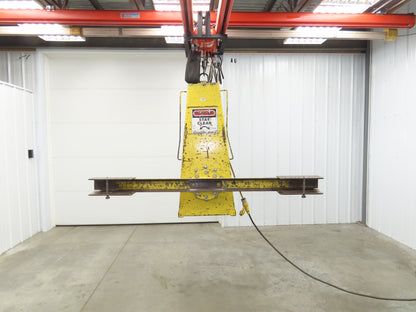 Hoosier Crane Frame Chassis Rotator RV Trailer Hydraulic 230/480V 3Ph 2000lbs