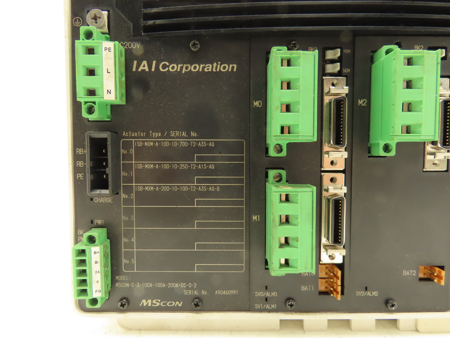 IAI Corporation MSCON-C-3-100A-100A-200A-CC-0-2 Actuator Controller