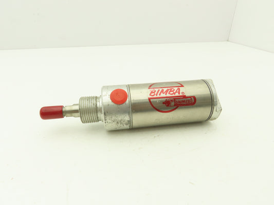 Bimba MRS-311 5-D Pneumatic Air Cylinder 2" Bore 1" Stroke Double Acting