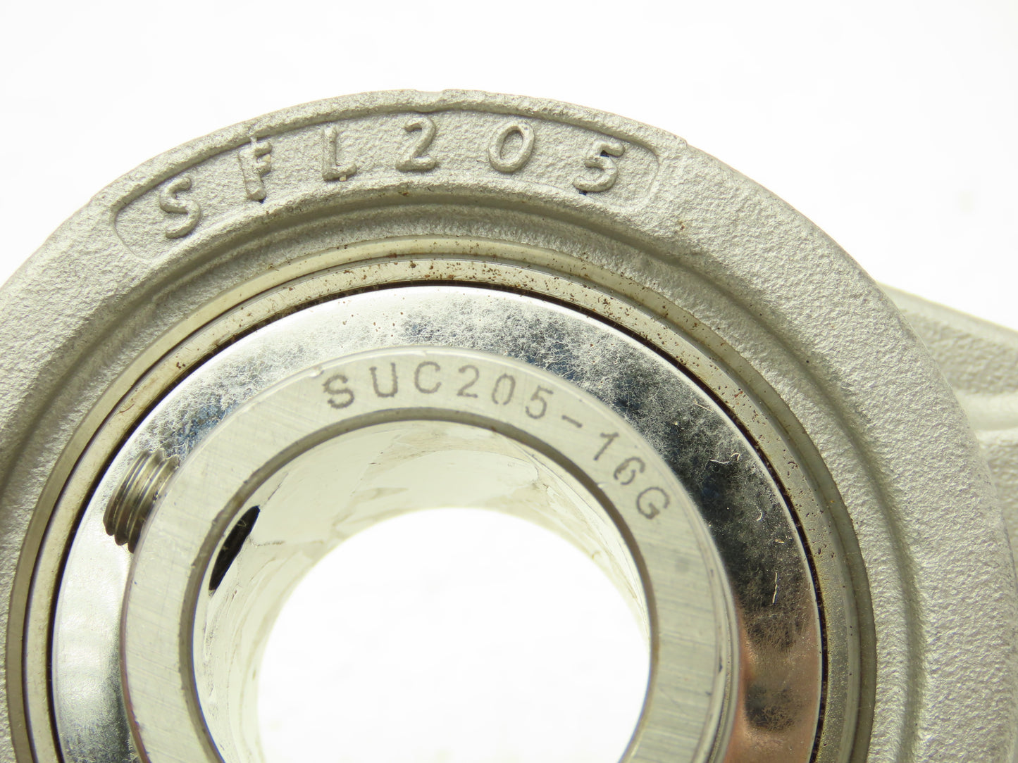IPTCI SUCSFL 205 16 Stainless Steel Flange Bearing 2-Bolt 1" Bore  Lot of 2