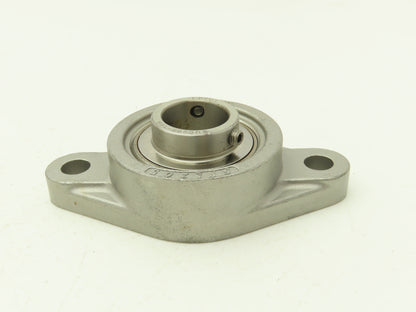 IPTCI SUCSFL 205 16 Stainless Steel Flange Bearing 2-Bolt 1" Bore  Lot of 2