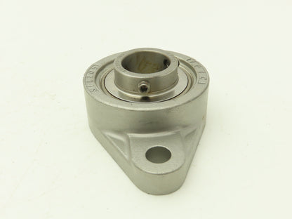 IPTCI SUCSFL 205 16 Stainless Steel Flange Bearing 2-Bolt 1" Bore  Lot of 2