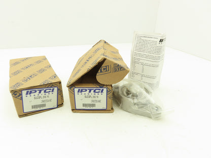 IPTCI SUCSFL 205 16 Stainless Steel Flange Bearing 2-Bolt 1" Bore  Lot of 2