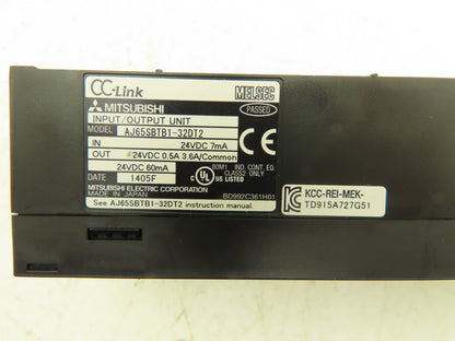 Mitsubishi Aj65SBTB1-32DT2 Remote Digital I/O 32 Point 24VDC MELSEC-A Lot of 4